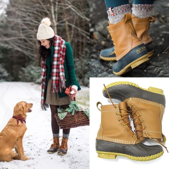 ll bean womens slip on boots